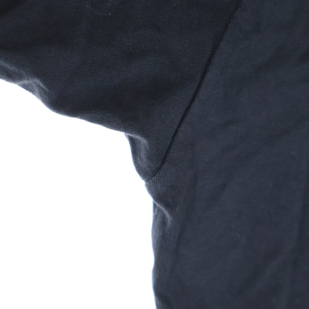 BALENCIAGA(バレンシアガ) Cursive Medium Fit T-shirt カーシヴ ミディアムフィット 半袖Tシャツ 刺繍 カットソー ブラック 764235 TTVM7