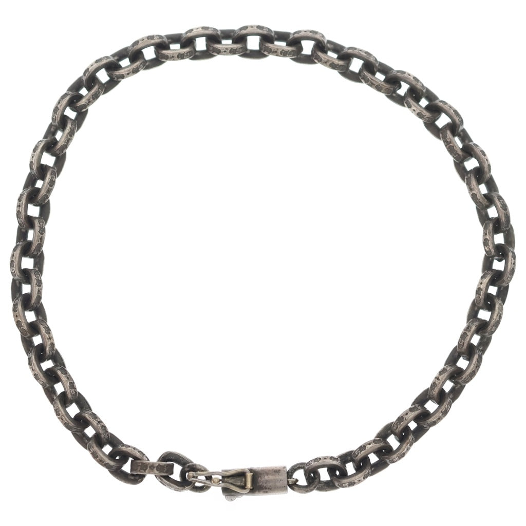 CHROME HEARTS(クロムハーツ) PAPER CHAIN ペーパーチェーン ブレスレット シルバー BCA178