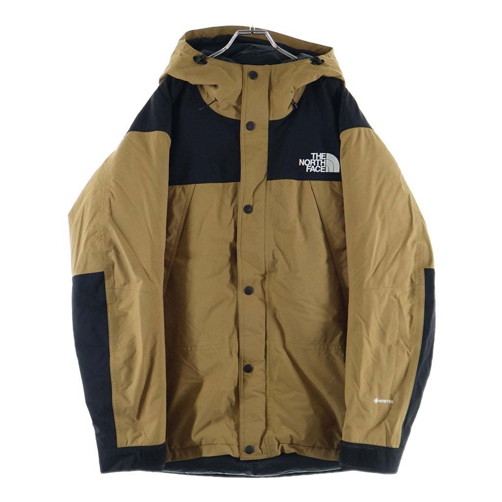 THE NORTH FACE(ザノースフェイス) MOUNTAIN DOWN JACKET GORE-TEX ゴアテックス マウンテン ダウン ジップアップ ナイロン ジャケット ベージュ ND91930