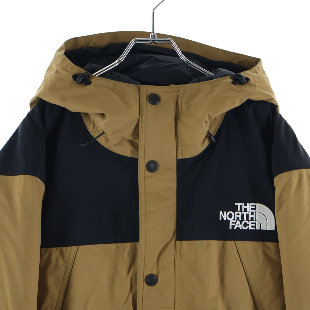 THE NORTH FACE(ザノースフェイス) MOUNTAIN DOWN JACKET GORE-TEX ゴアテックス マウンテン ダウン ジップアップ ナイロン ジャケット ベージュ ND91930