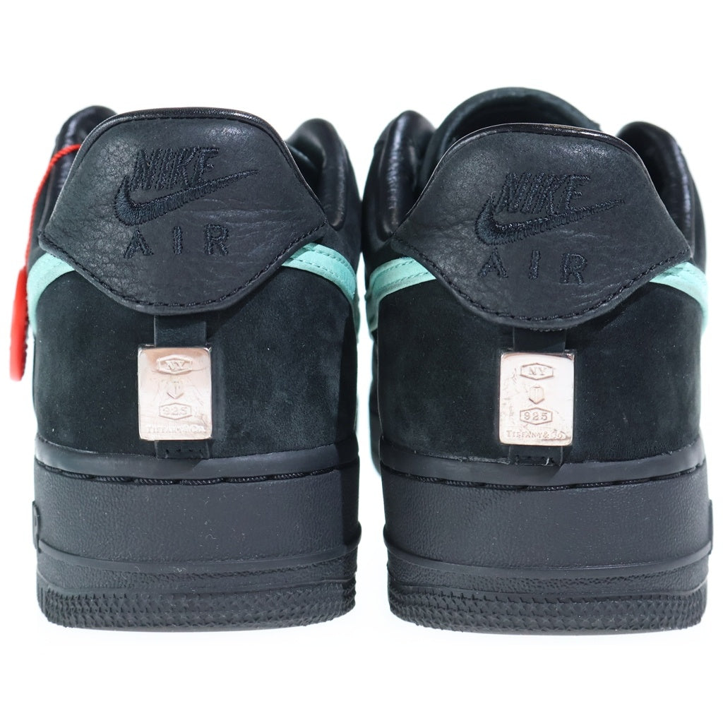 NIKE(ナイキ) ×TIFFANY&CO AIR FORCE 1 LOW 1837 BLACK ティファニー エアフォース1 ローカットスニーカー ブラック US6.5/24.5cm DZ1382-001