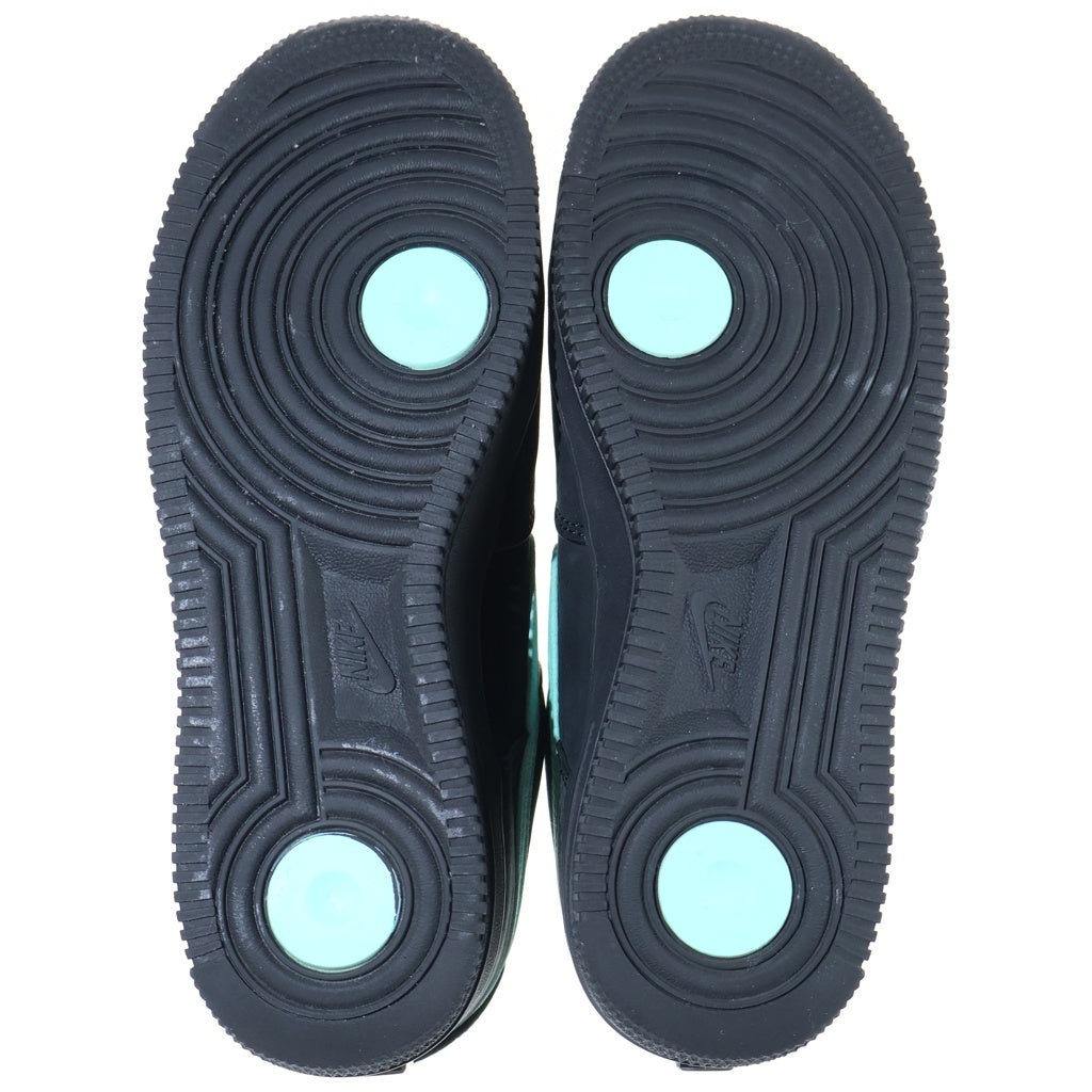 NIKE(ナイキ) ×TIFFANY&CO AIR FORCE 1 LOW 1837 BLACK ティファニー エアフォース1 ローカットスニーカー ブラック US6.5/24.5cm DZ1382-001
