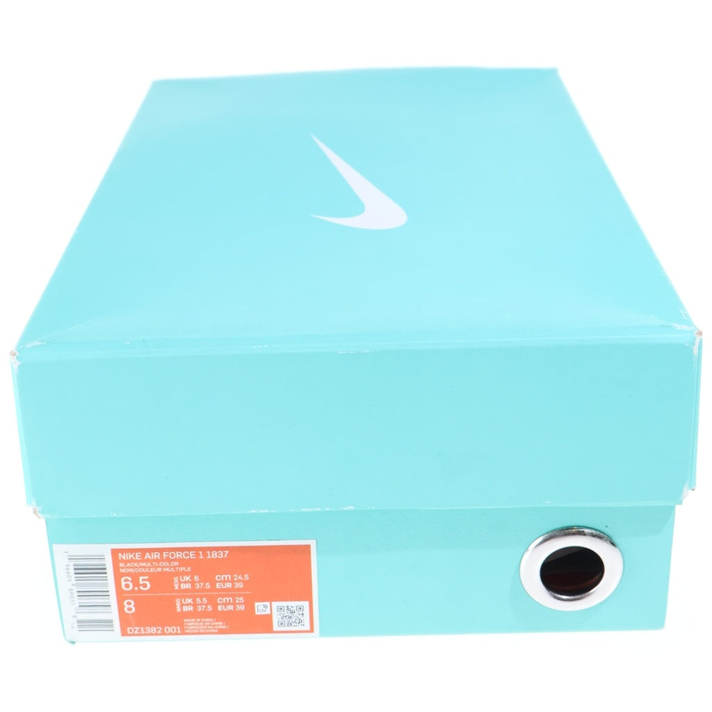 NIKE(ナイキ) ×TIFFANY&CO AIR FORCE 1 LOW 1837 BLACK ティファニー エアフォース1 ローカットスニーカー ブラック US6.5/24.5cm DZ1382-001