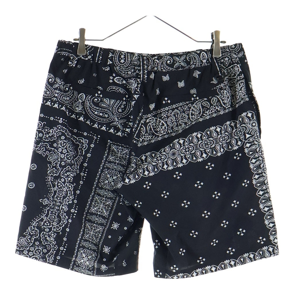 F.C.R.B./F.C.Real Bristol/FCRB(エフシーアールビー/エフシーレアルブリストル) 22AW BANDANA COMFORTABLE SHORTS バンダナ柄コンフォートショーツ ブラック FCRB-222116