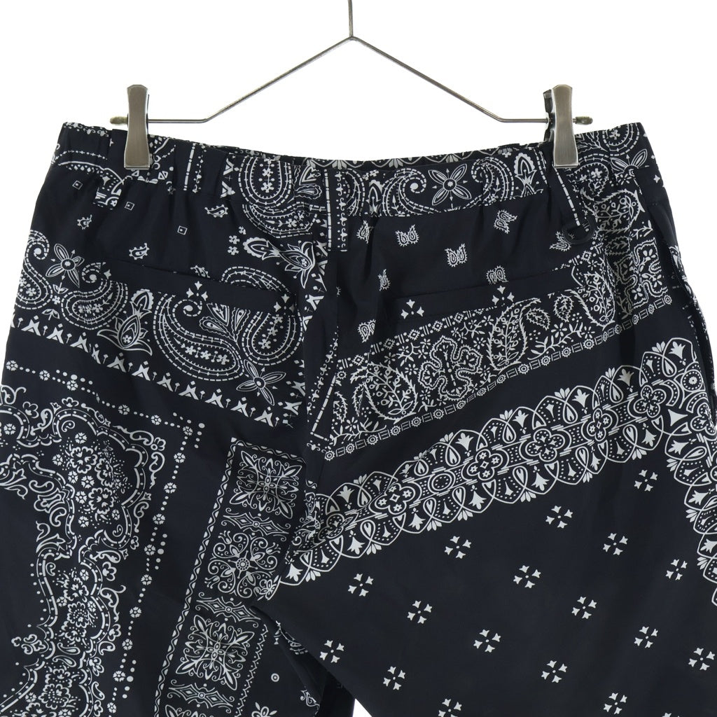 F.C.R.B./F.C.Real Bristol/FCRB(エフシーアールビー/エフシーレアルブリストル) 22AW BANDANA COMFORTABLE SHORTS バンダナ柄コンフォートショーツ ブラック FCRB-222116
