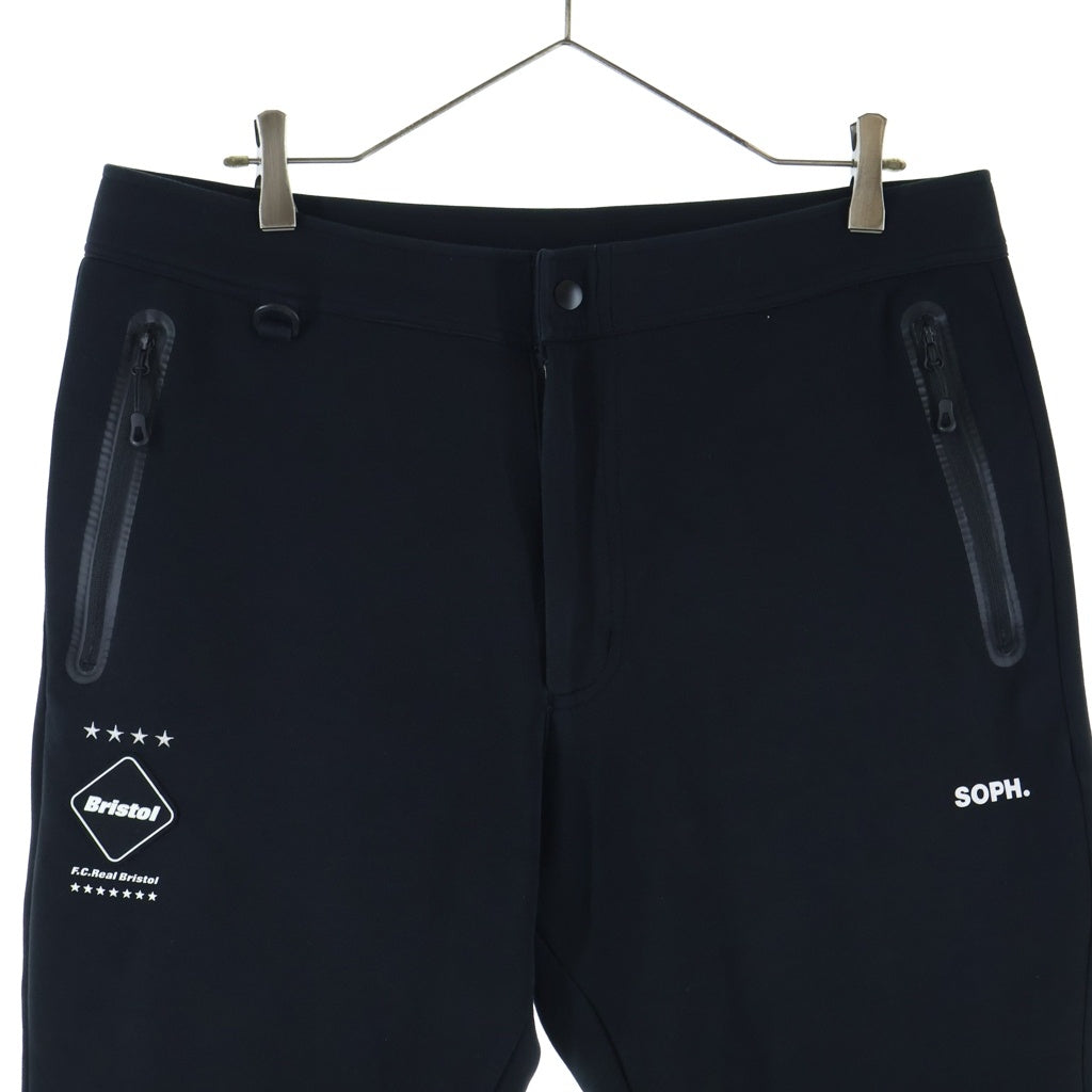 F.C.R.B./F.C.Real Bristol/FCRB(エフシーアールビー/エフシーレアルブリストル) TECH SWEAT TRAINING PANTS テック スウェット トレーニング トラック パンツ ブラック FCRB-220045
