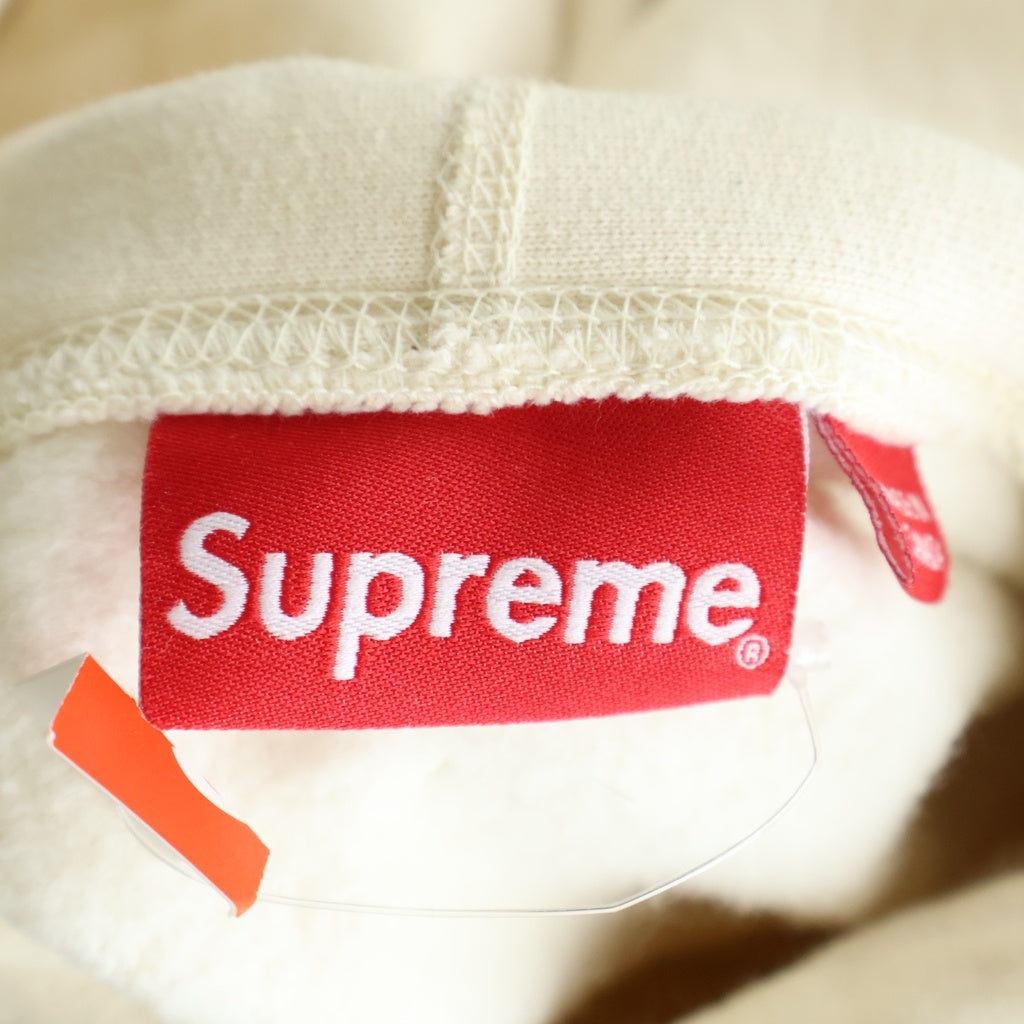 SUPREME(シュプリーム) 20AW Cross Box Logo Hooded Sweat Shirt クロスボックスロゴデザイン フーデッド スウェット パーカー ベージュ