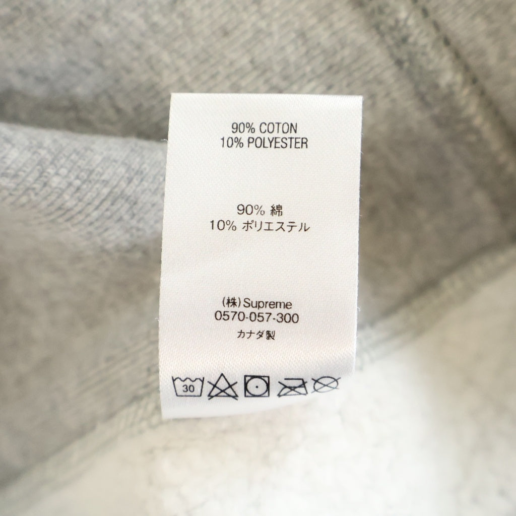 SUPREME(シュプリーム) 20AW S Logo Hooded Sweatshirt Sロゴ スウェットプルオーバーパーカー グレー
