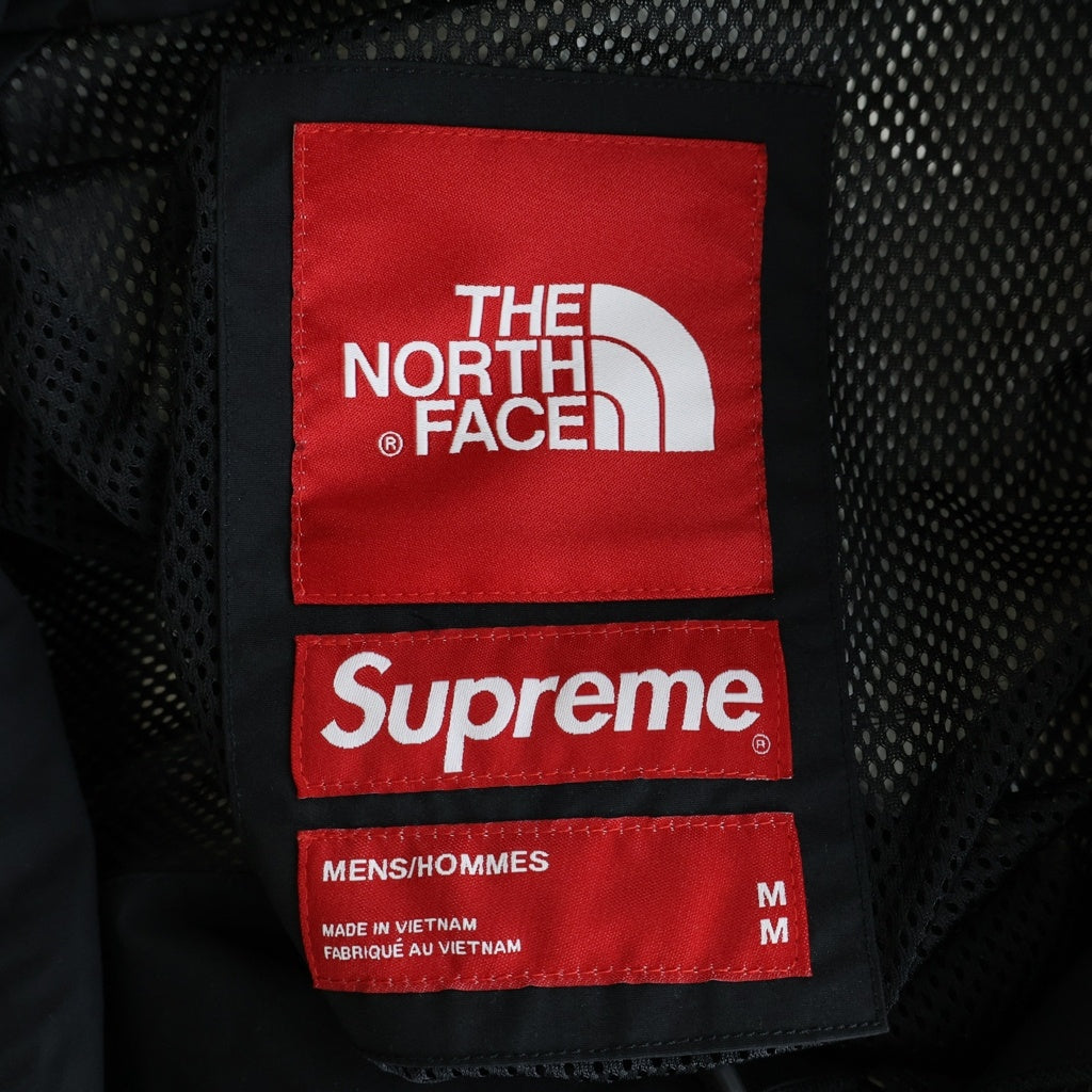 SUPREME(シュプリーム) 20SS ×THE NORTH FACE Cargo Jacket ザノースフェイス ロゴエンブロイダリー ナイロンカーゴジャケット ブラック NF0A4QSX