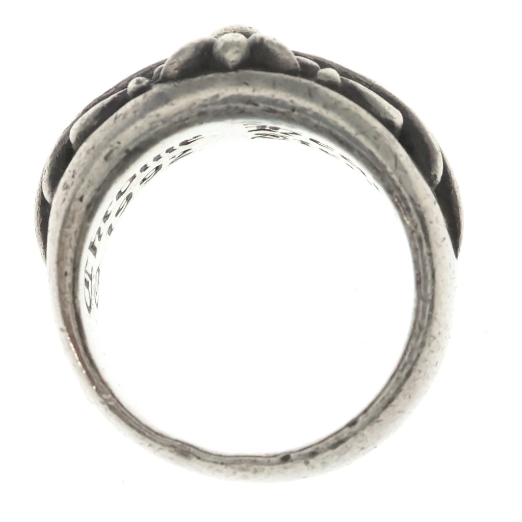 CHROME HEARTS(クロムハーツ) FLRL CRS フローラルクロス リング シルバー BCA346