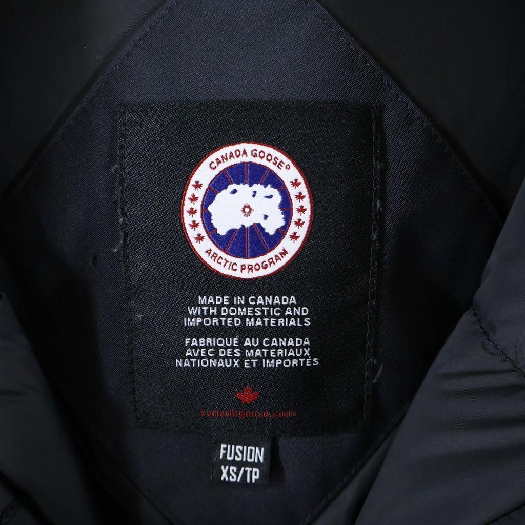 CANADA GOOSE(カナダグース) JASPER ジャスパー ダウンジャケット ファーフード付き ブラック 3426MA