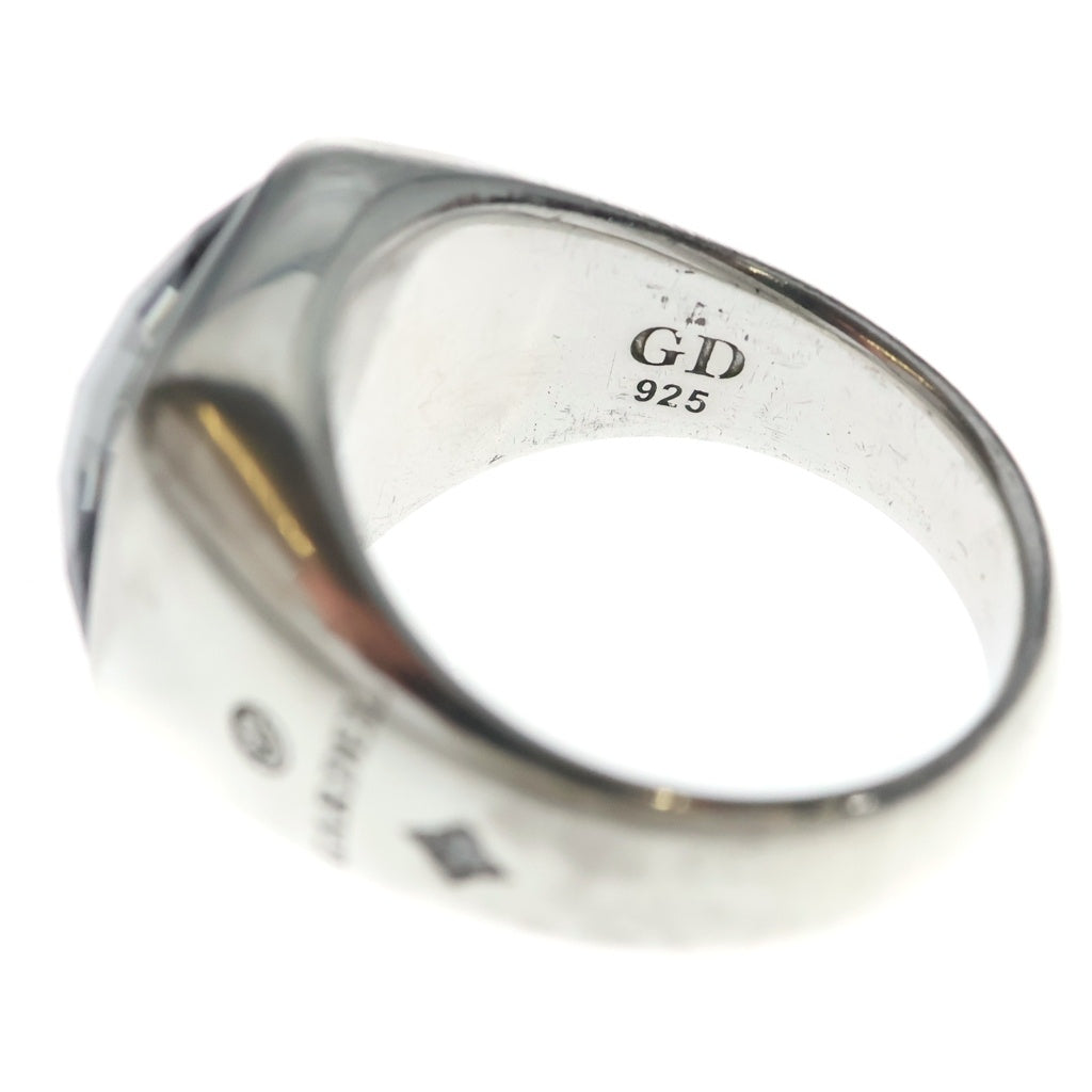 GARDEL(ガーデル) FRAGRANCE RING フレグランス ダイヤモンド付き リング シルバー/ブラック