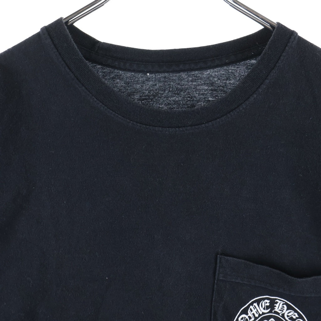 CHROME HEARTS(クロムハーツ) THE HEROES PROJECT ザ ヒーローズ プロジェクト ホースシュープリント 半袖Tシャツ カットソー ブラック