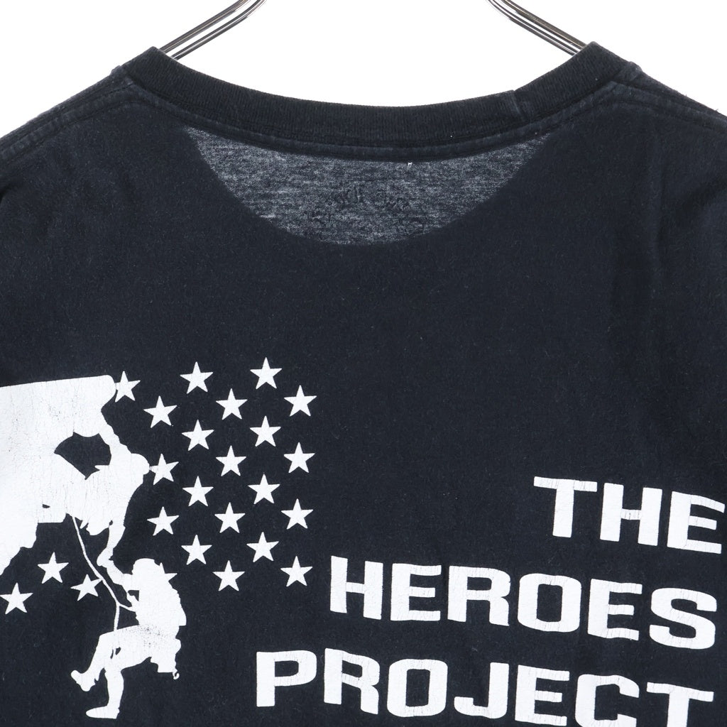 CHROME HEARTS(クロムハーツ) THE HEROES PROJECT ザ ヒーローズ プロジェクト ホースシュープリント 半袖Tシャツ カットソー ブラック
