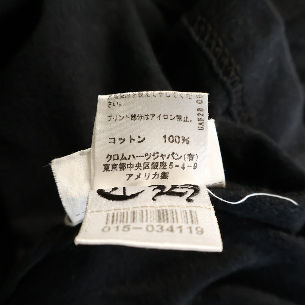 CHROME HEARTS(クロムハーツ) THE HEROES PROJECT ザ ヒーローズ プロジェクト ホースシュープリント 半袖Tシャツ カットソー ブラック
