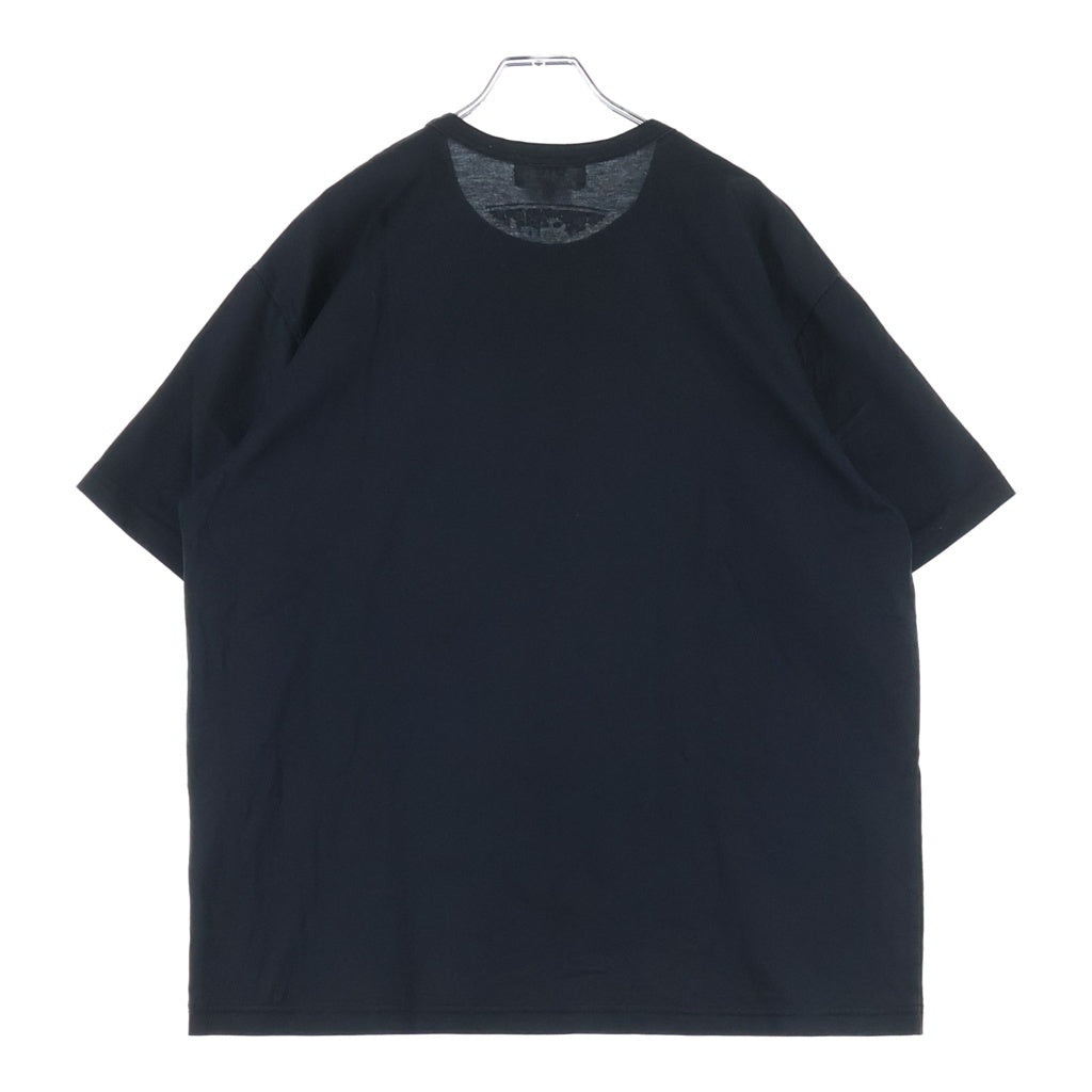 eYe COMME des GARCONS JUNYA WATANABE MAN(アイ コム デ ギャルソン ジュンヤ ワタナベ マン) スカルプリント コットンクルーネック半袖Tシャツ カットソー ブラック WI-T902 WI-T902-100-1-5