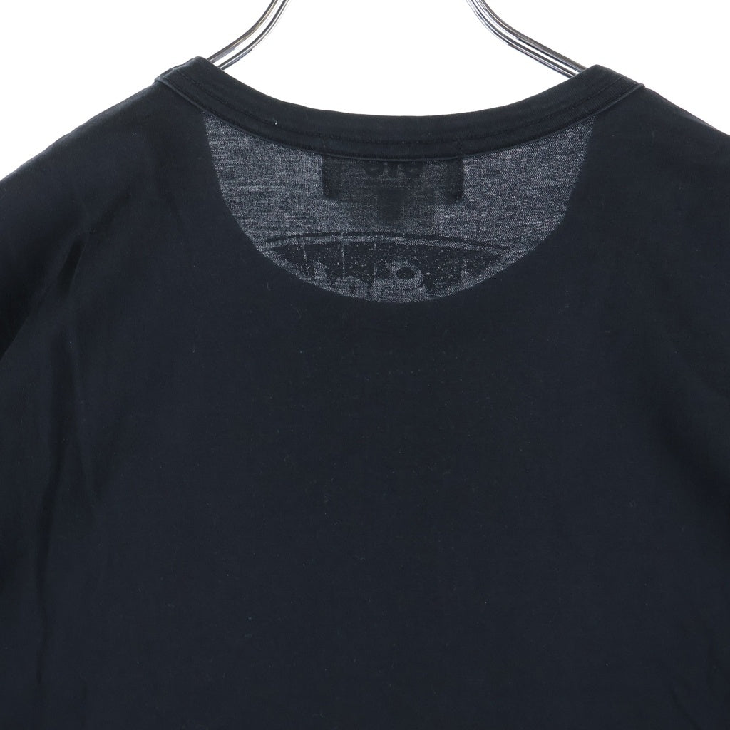 eYe COMME des GARCONS JUNYA WATANABE MAN(アイ コム デ ギャルソン ジュンヤ ワタナベ マン) スカルプリント コットンクルーネック半袖Tシャツ カットソー ブラック WI-T902 WI-T902-100-1-5