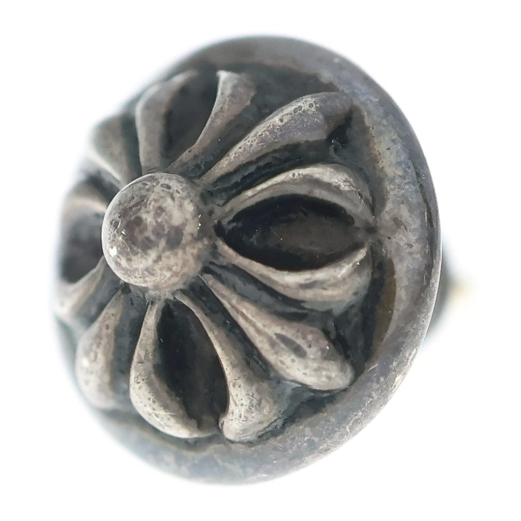 CHROME HEARTS(クロムハーツ) STUD CRSBLL クロスボールスタッドピアス シルバー BCA110