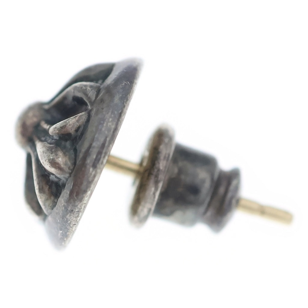 CHROME HEARTS(クロムハーツ) STUD CRSBLL クロスボールスタッドピアス シルバー BCA110