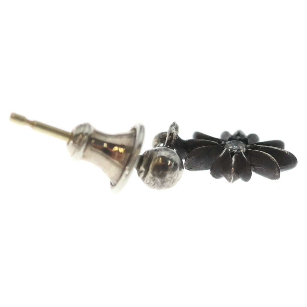 CHROME HEARTS(クロムハーツ) TNY E CH PLS DIA タイニーE CHプラス ドロップピアス 1ダイヤ シルバー BCA402