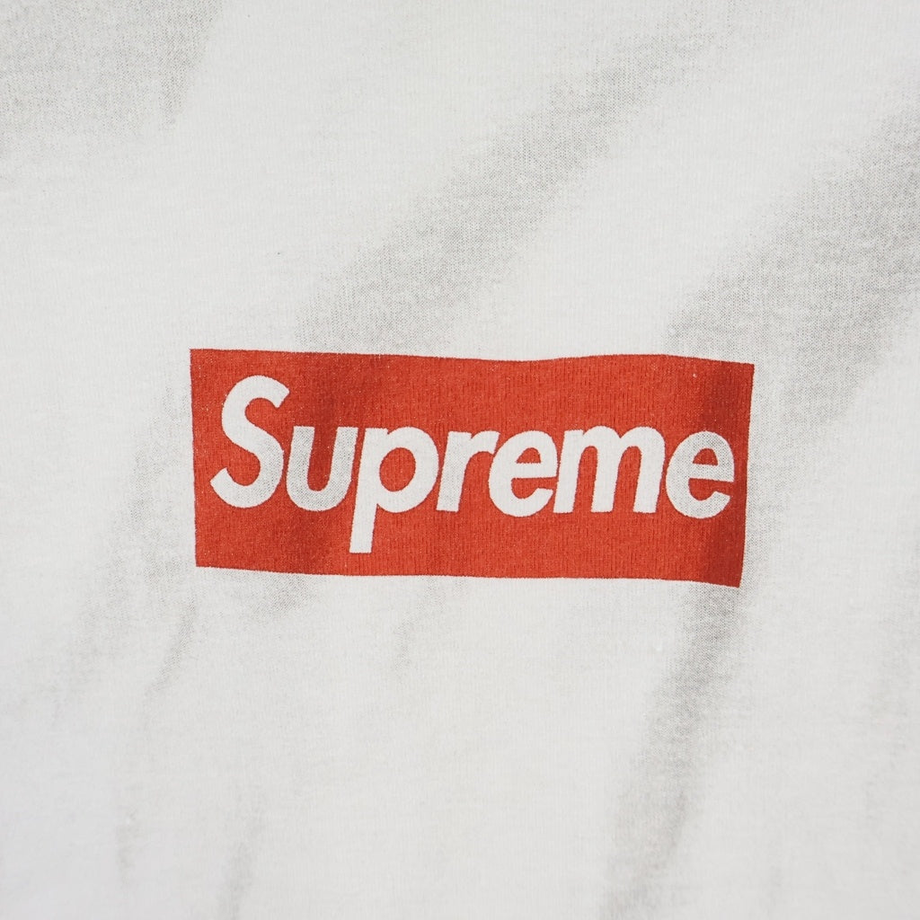 SUPREME(シュプリーム) 24SS ×MM6 Maison Margieria Box Logo Tee メゾンマルジェラ ボックスロゴ クルーネック半袖Tシャツ カットソー ホワイト