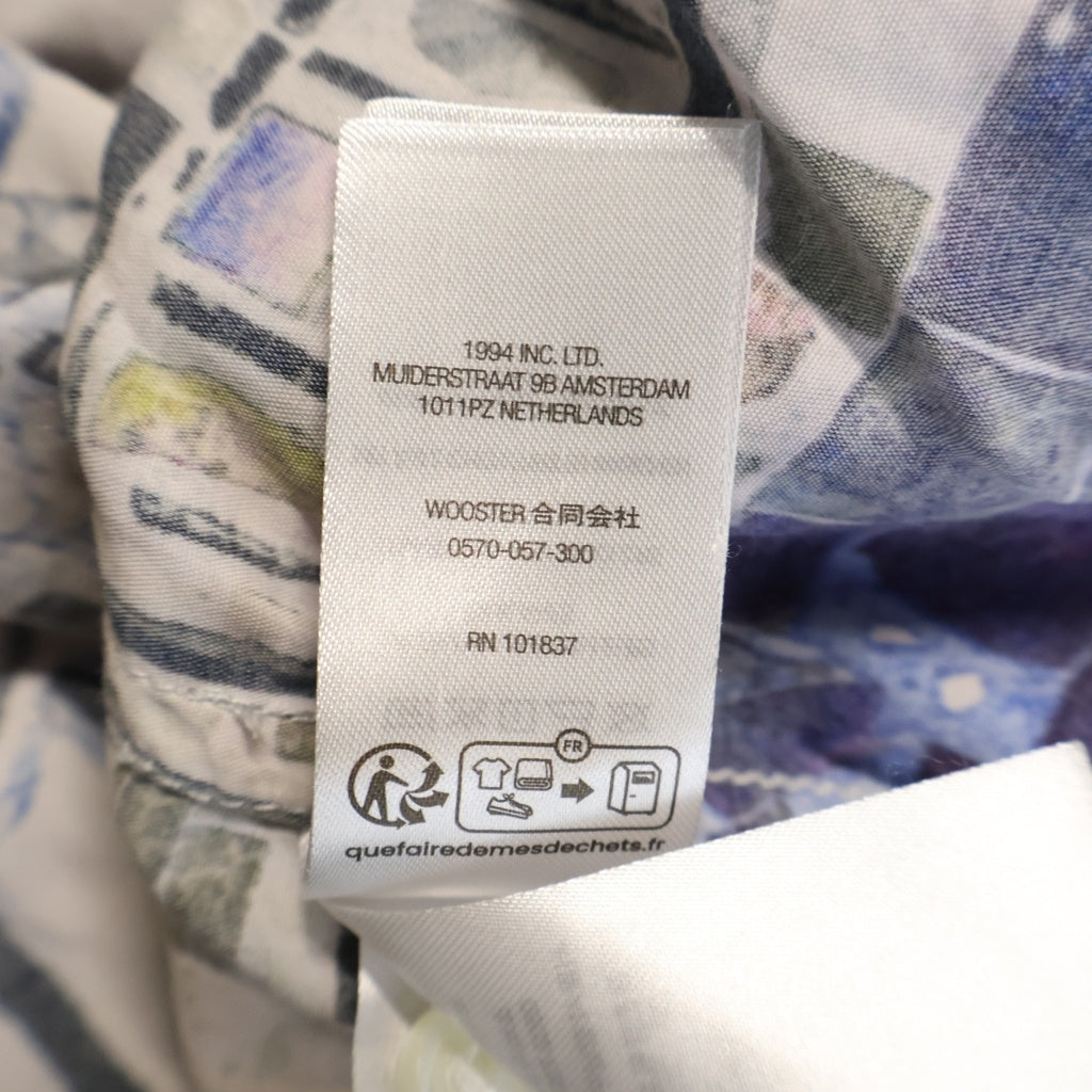 SUPREME(シュプリーム) 24SS Mosaic S/S Shirt モザイク 半袖開襟シャツ ブルー