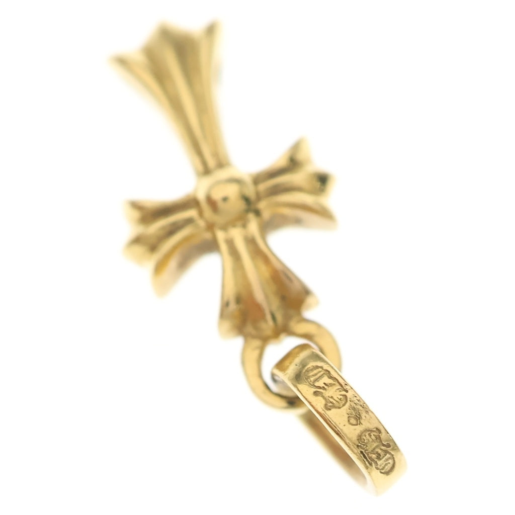 CHROME HEARTS(クロムハーツ) 22K CRS BBYFAT DMND ベイビーファット PAVEダイヤ チャーム ネックレストップ ゴールド BCA035