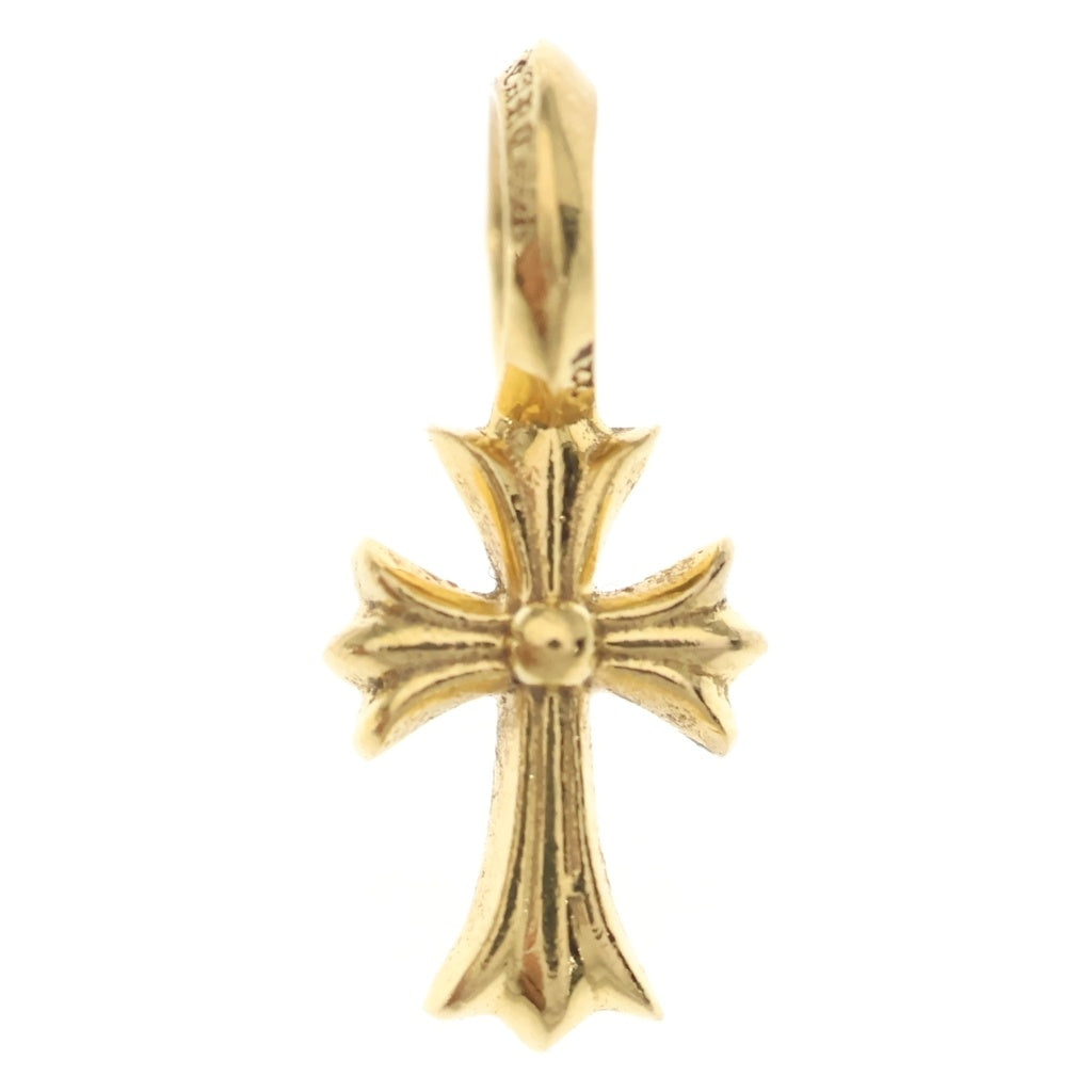 CHROME HEARTS(クロムハーツ) 22K STACK CH CROSS V2 CHクロススタックチャーム ペンダントトップ ゴールド BCA050