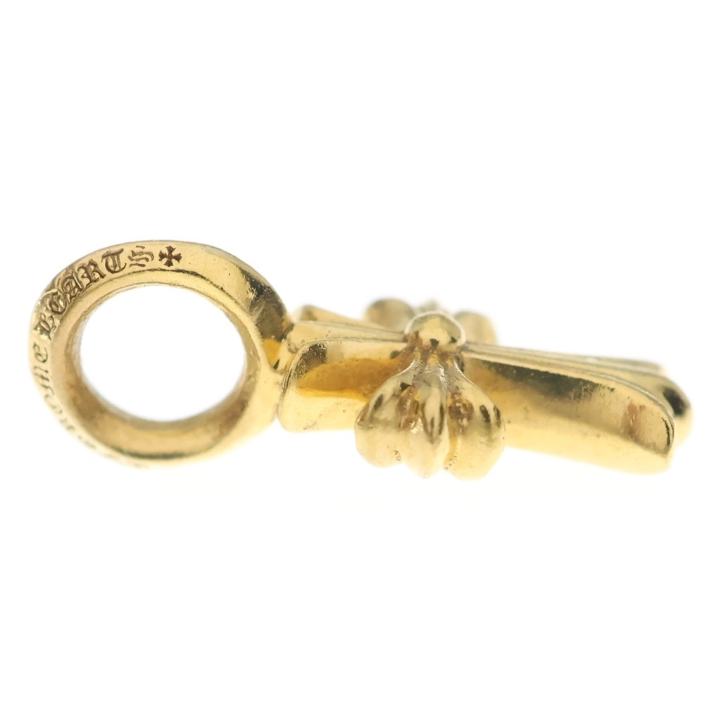 CHROME HEARTS(クロムハーツ) 22K STACK CH CROSS V2 CHクロススタックチャーム ペンダントトップ ゴールド BCA050