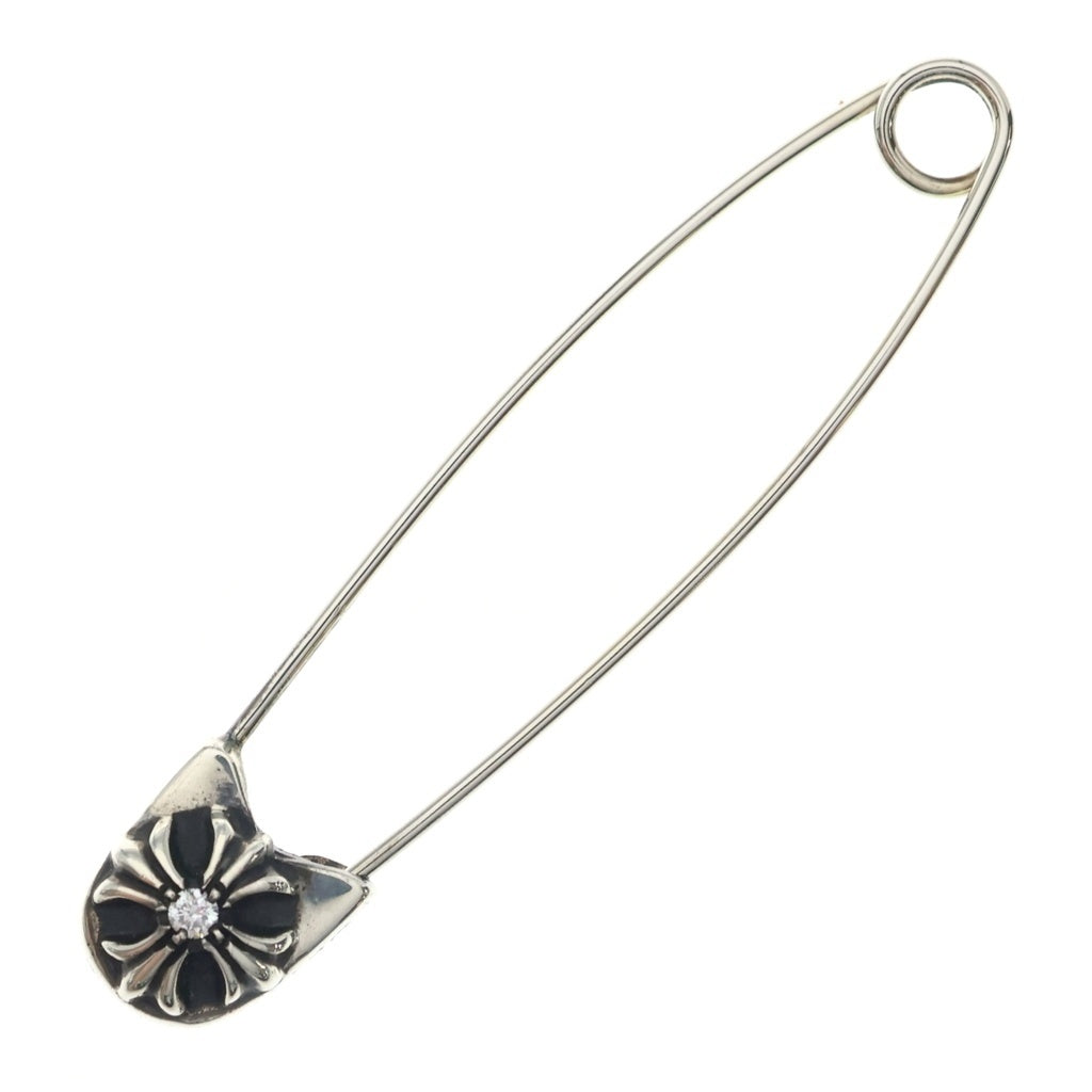 CHROME HEARTS(クロムハーツ) SAFETYPIN LG 1DIA セーフティピン ラージ 1ダイヤ シルバー BCA309