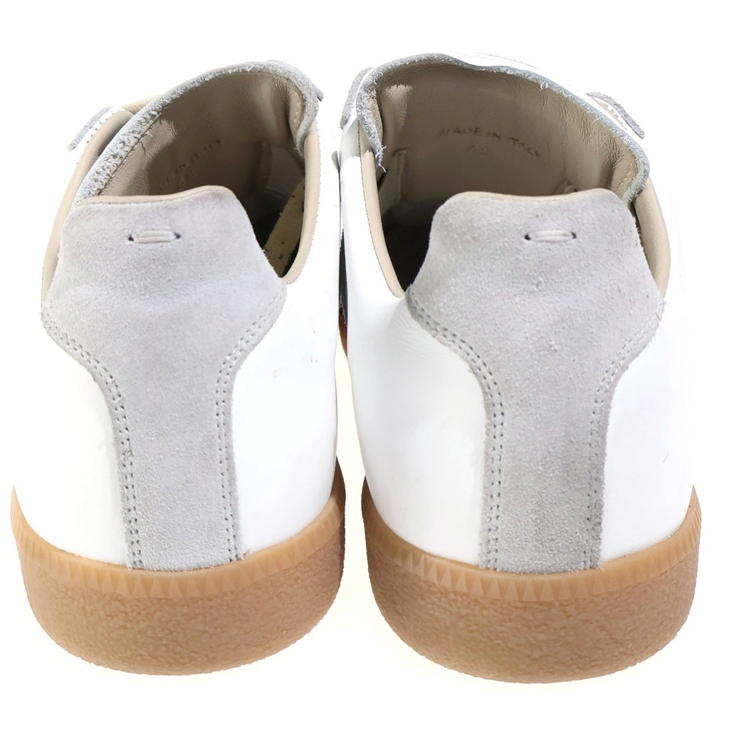 Maison Margiela(メゾンマルジェラ) REPLICA ペンキジャーマントレーナー ローカットスニーカーシューズ ホワイト