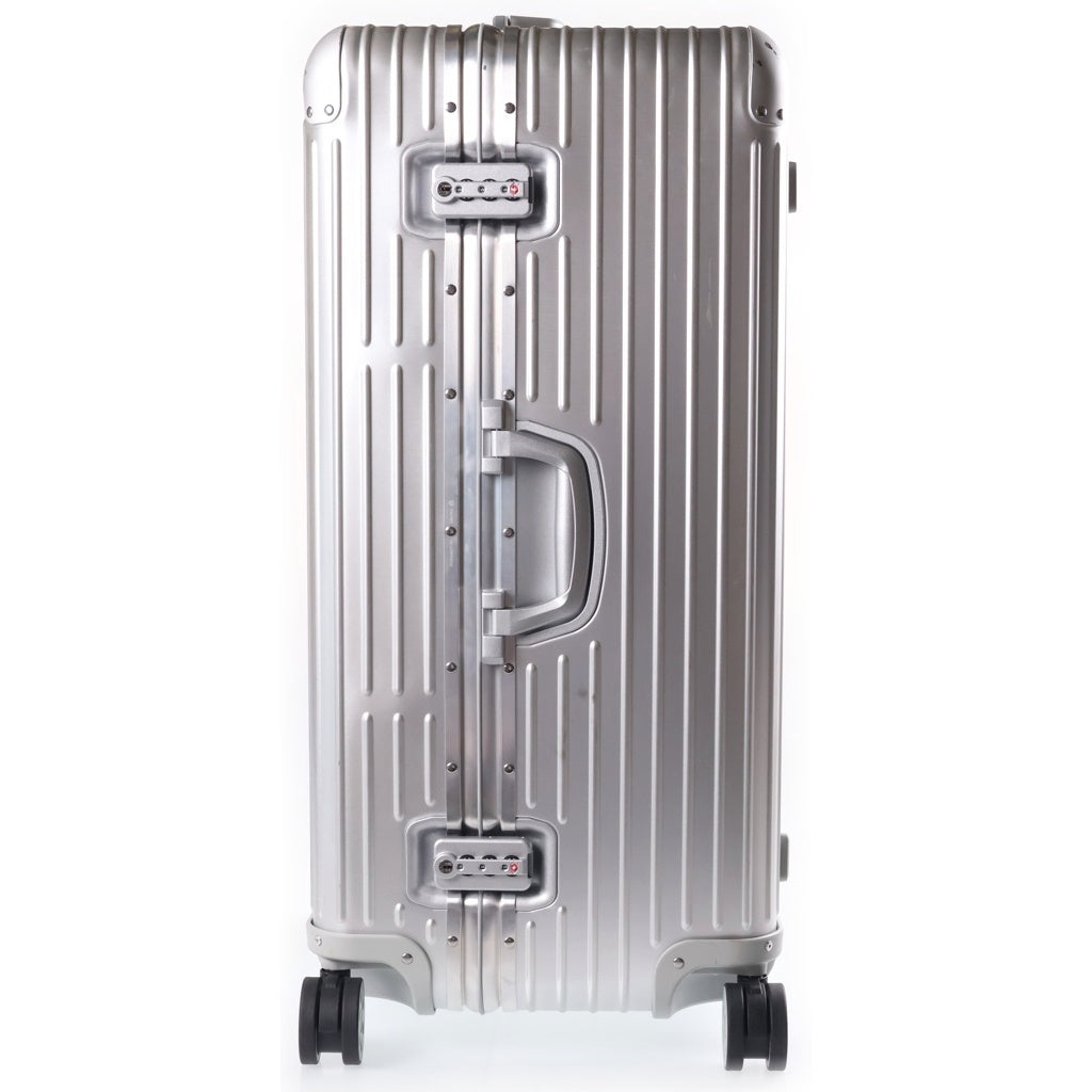 RIMOWA(リモワ) ORIGINAL TRUNK PLUS オリジナル トランク プラス アルミニウム 大容量 キャリーバッグ スーツケース 105L シルバー 92580004