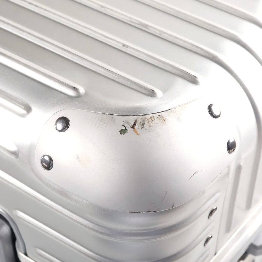 RIMOWA(リモワ) ORIGINAL TRUNK PLUS オリジナル トランク プラス アルミニウム 大容量 キャリーバッグ スーツケース 105L シルバー 92580004
