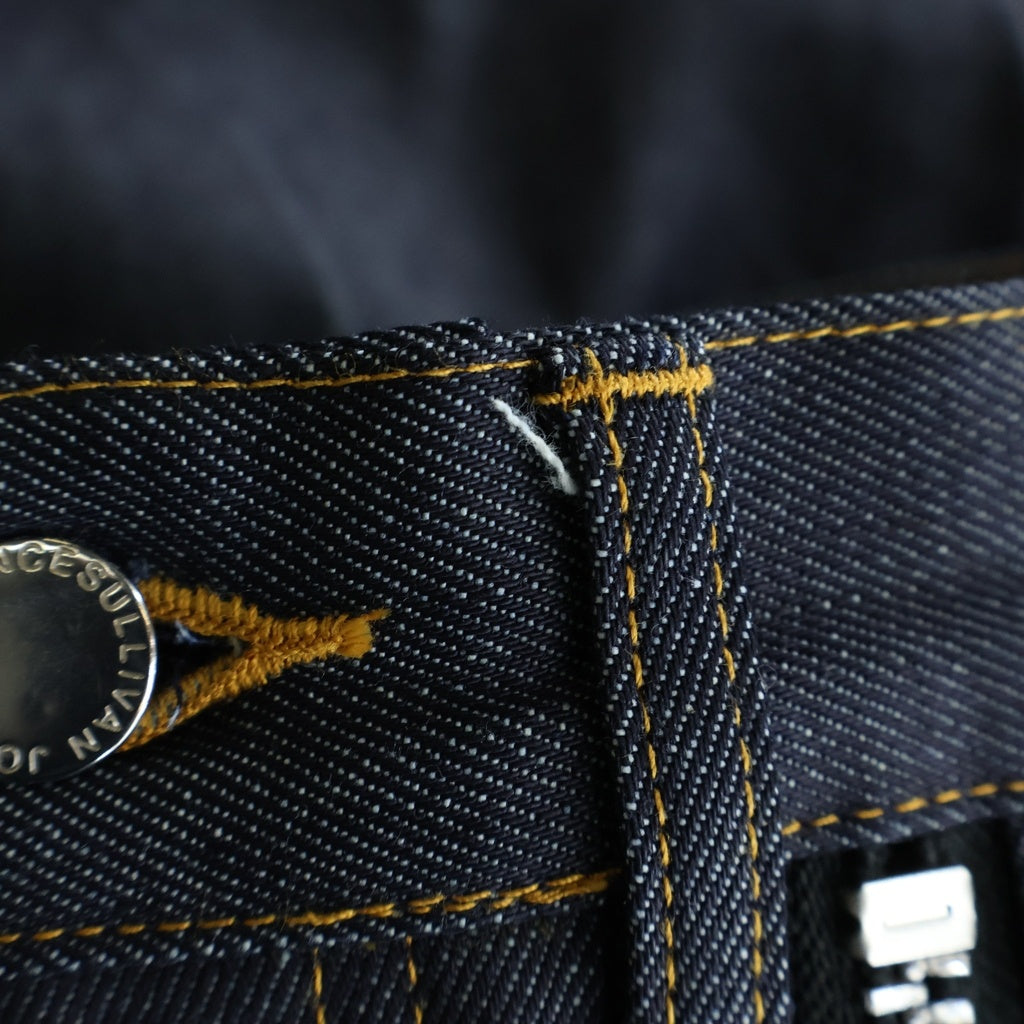 JOHN LAWRENCE SULLIVAN(ジョンローレンスサリバン) RIGID DENIM ZIPPED PANTS リジッドデニム ジップドパンツ ジーンズ インディゴ JLS-02-19