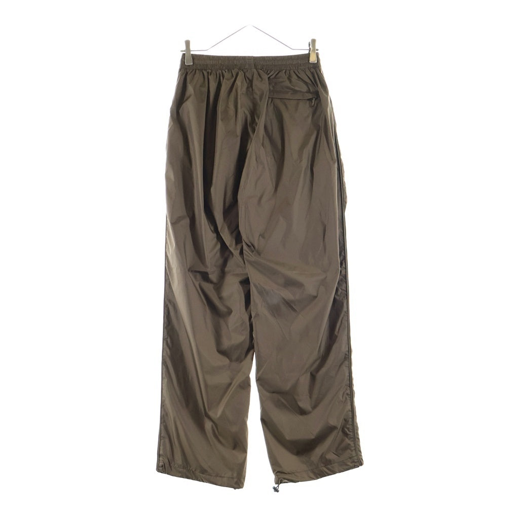 STUSSY(ステューシー) 00S OLD デッドストック ロゴプリント ナイロントラックパンツ ブラウン