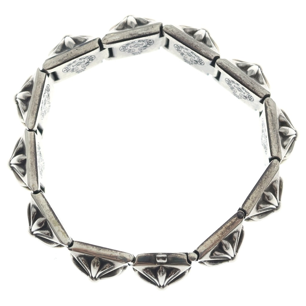 CHROME HEARTS(クロムハーツ) PYRAMID HINGED ピラミッド プラスリンク ブレスレット シルバー