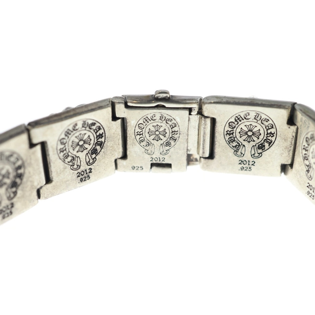 CHROME HEARTS(クロムハーツ) PYRAMID HINGED ピラミッド プラスリンク ブレスレット シルバー