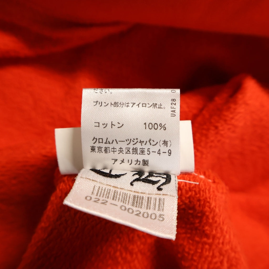 CHROME HEARTS(クロムハーツ) 19SS ×MATTYBOY PPO Ketchup SWTSHRT マッティボーイ ケチャップ プリント クルーネックスウェット トレーナー レッド