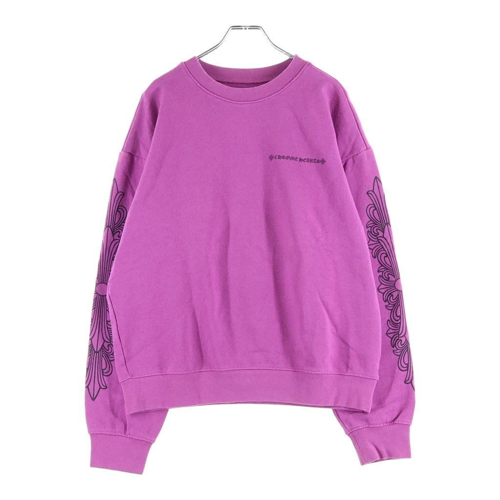 CHROME HEARTS(クロムハーツ) 21AW×MATTY BOY PPO PHYSM SWTSHRT マッティボーイ クルーネックスウェット トレーナー パープル