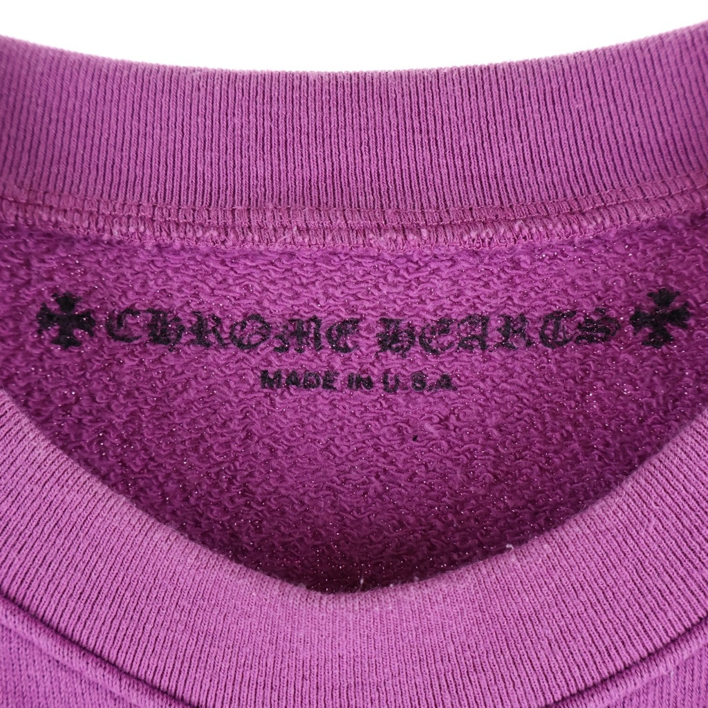 CHROME HEARTS(クロムハーツ) 21AW×MATTY BOY PPO PHYSM SWTSHRT マッティボーイ クルーネックスウェット トレーナー パープル