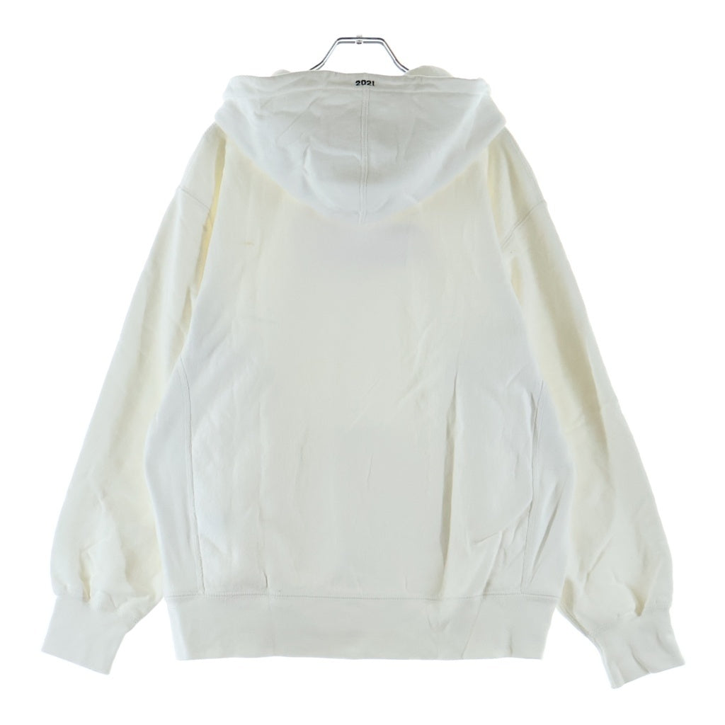 SUPREME(シュプリーム) 21AW Box Logo Hooded Sweatshirt ボックスロゴ フーディー プルオーバーパーカー アイボリー