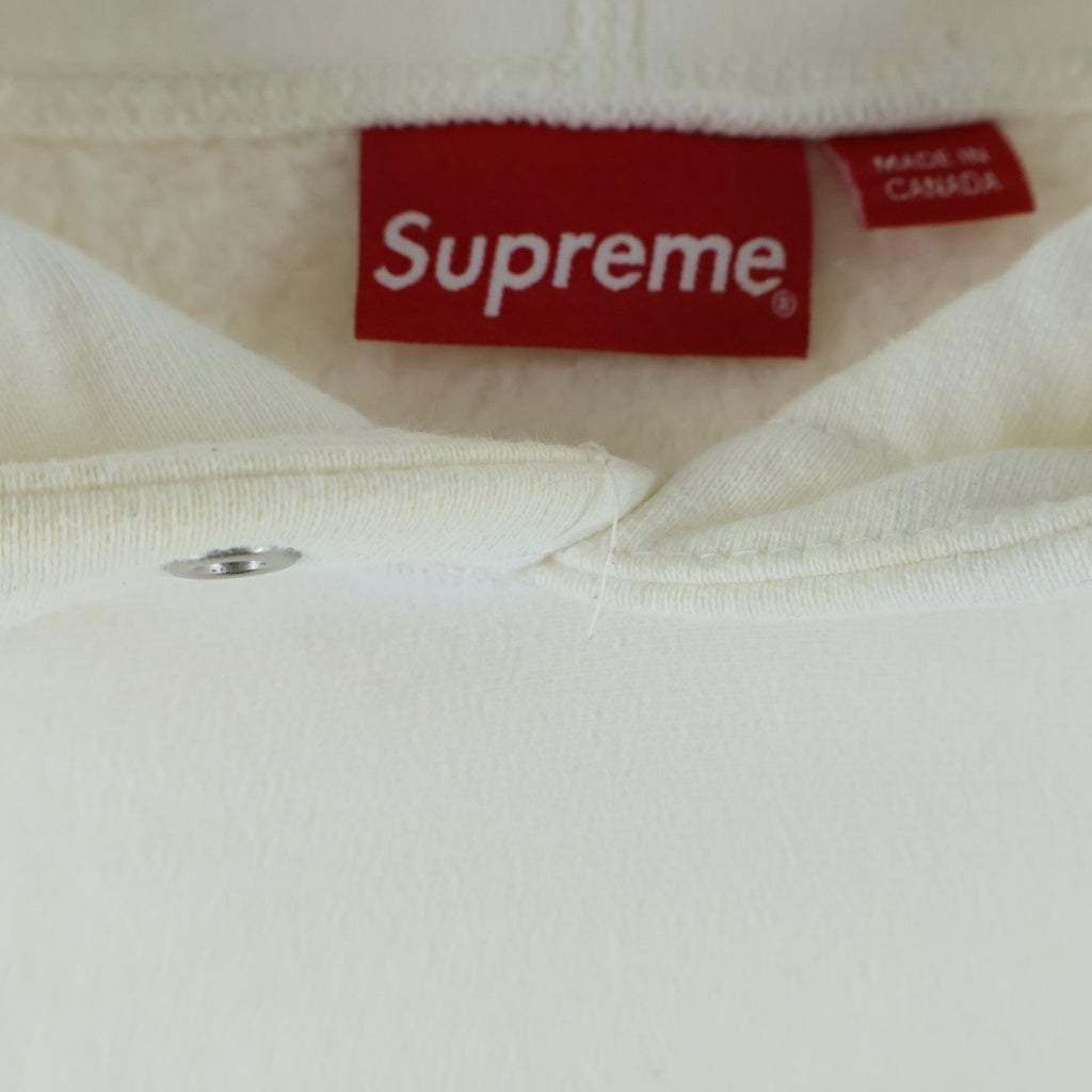 SUPREME(シュプリーム) 21AW Box Logo Hooded Sweatshirt ボックスロゴ フーディー プルオーバーパーカー アイボリー