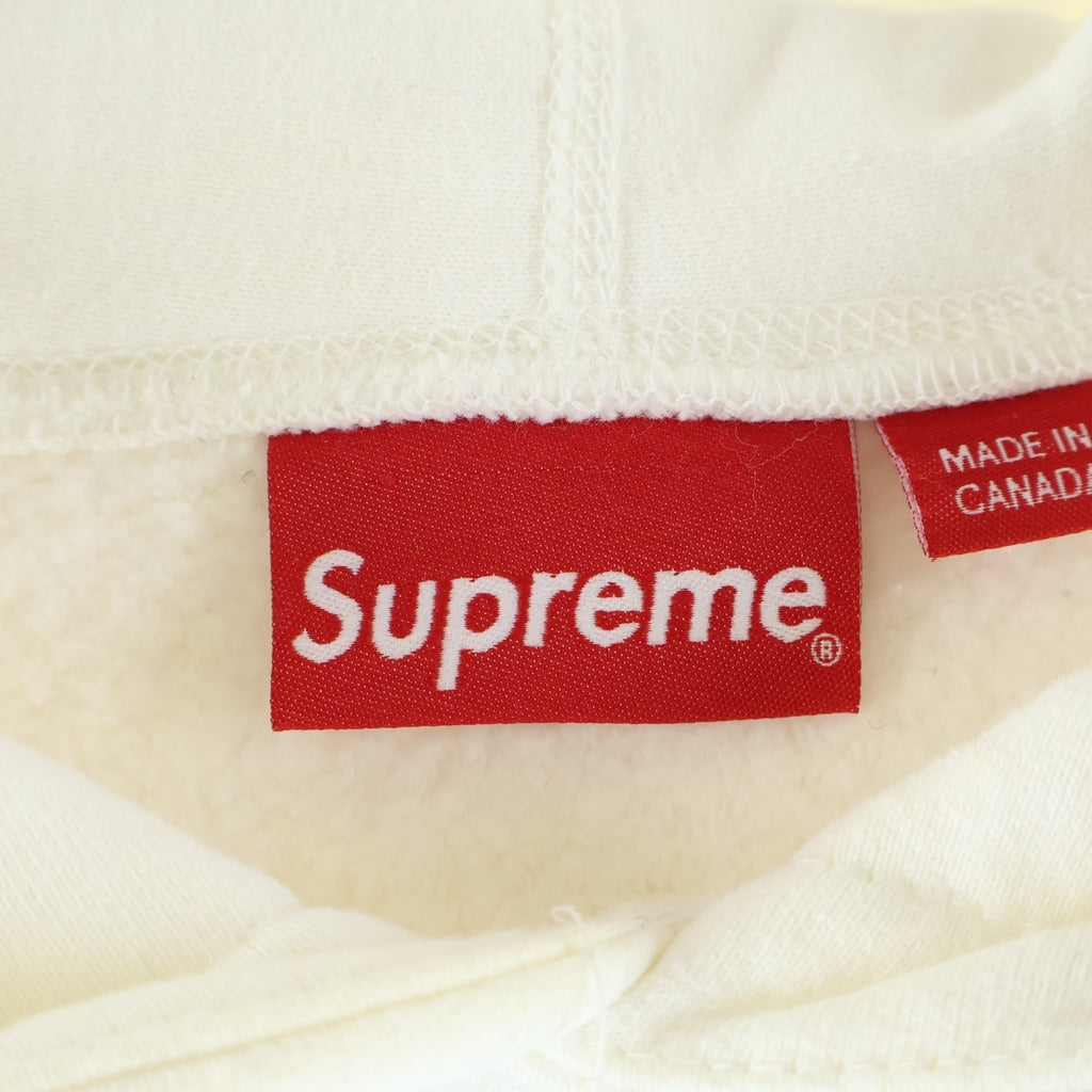 SUPREME(シュプリーム) 21AW Box Logo Hooded Sweatshirt ボックスロゴ フーディー プルオーバーパーカー アイボリー