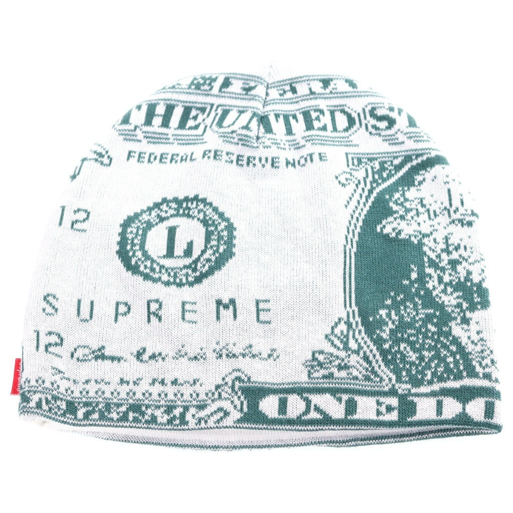 SUPREME(シュプリーム) 21AW Dollar Beanie ダラービーニー ニット帽子 グレー レディース