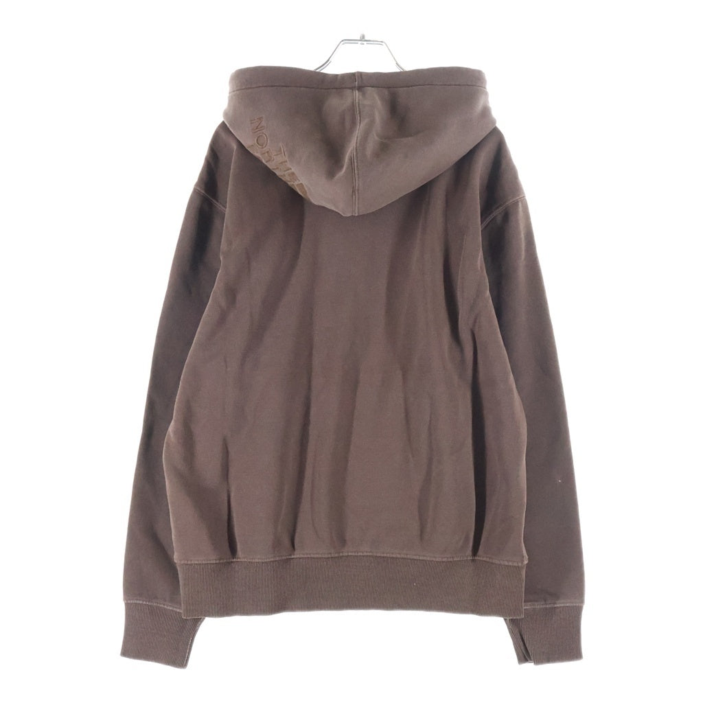 SUPREME(シュプリーム) 22AW ×THE NORTH FACE Pigment Printed Hooded Sweatshirt ザノースフェイス ピグメント プリンティド フーディー スウェットシャツ ブラウン NF0A82SLICT