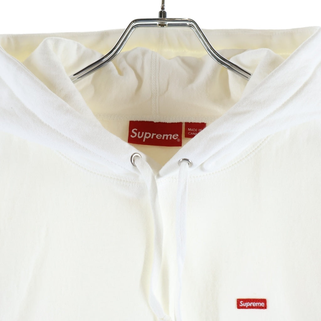 SUPREME(シュプリーム) 22AW Small Box Hooded Sweatshirt スモールボックス フーディー プルオーバーパーカー ホワイト