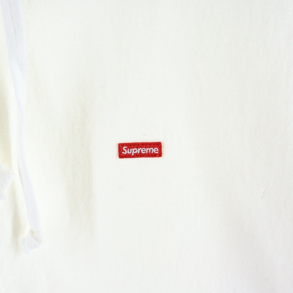 SUPREME(シュプリーム) 22AW Small Box Hooded Sweatshirt スモールボックス フーディー プルオーバーパーカー ホワイト