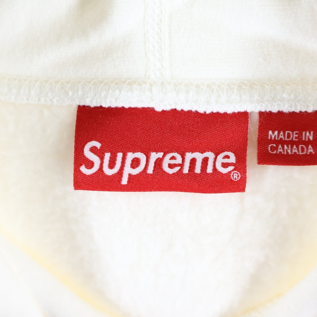 SUPREME(シュプリーム) 22AW Small Box Hooded Sweatshirt スモールボックス フーディー プルオーバーパーカー ホワイト