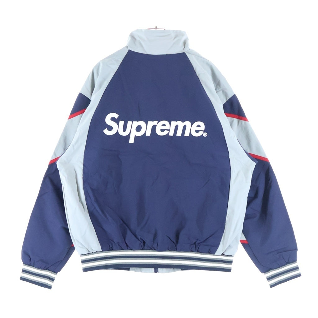 SUPREME(シュプリーム) 21AW New York Yankees Track Jacket ニューヨークヤンキース トラックジャケット グレー/ネイビー