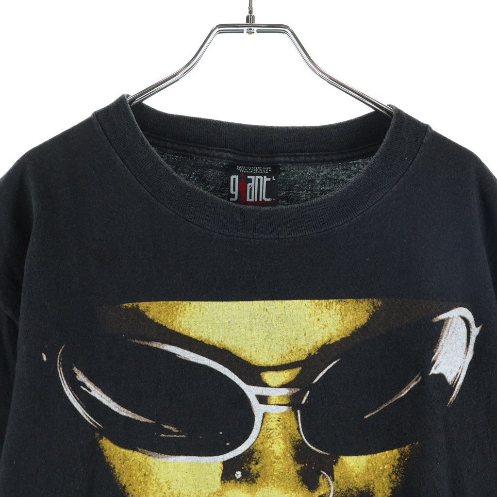 VINTAGE(ヴィンテージ) 90S LENNY KRAVITZ CIRCUS レイニークラヴィッツ サーカス フォトプリント 半袖Tシャツ カットソー ブラック